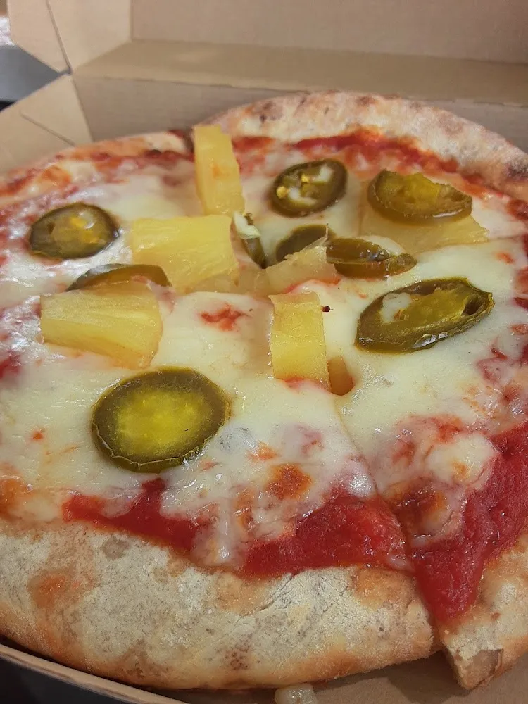 Jalapeno & Pineapple Personal Pizza